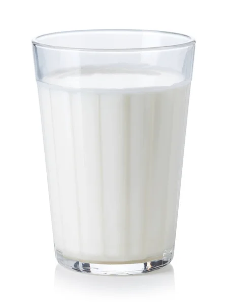 Vaso de leche fresca — Foto de Stock