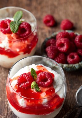 Cheesecake tatlı cam