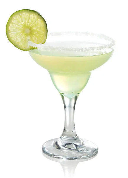 Classic margarita cocktail with lime Royalty Free Stock Photos