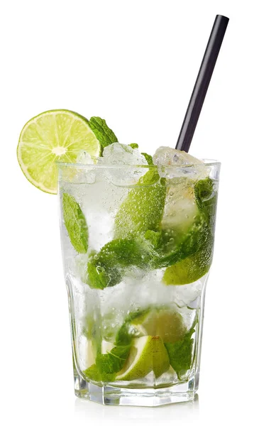 Glas mojito cocktail — Stockfoto