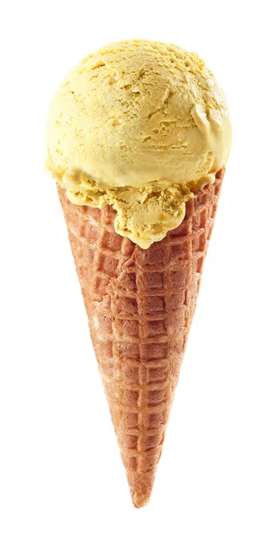 Helado de mango con cono — Foto de Stock