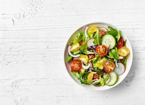 Ciotola di insalata vegetale sana — Foto Stock