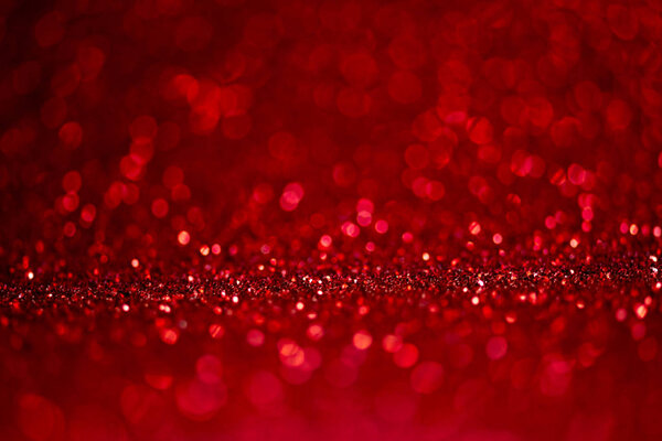 Abstract blur red glitter background card for Valentine 's day, c
