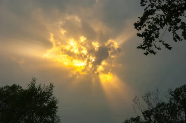 Sun Clouds — Stock Photo, Image