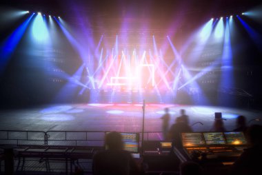 Bir konser için hazırlık