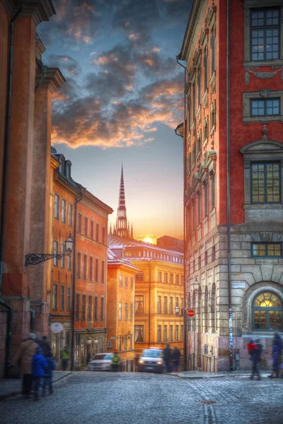 Stockholm is the capital Sweden — Stock Photo, Image