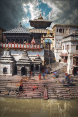 Pashupatinath Tapınağı karmaşık ve Hinduizm