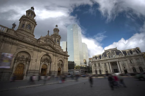 Santiago es una ciudad — Foto de Stock
