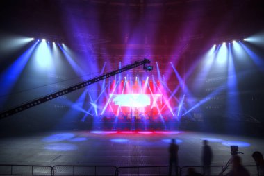 Bir konser için hazırlık