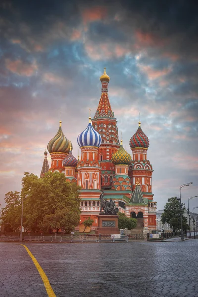 Roter Platz im Zentrum von Moskau — Stockfoto