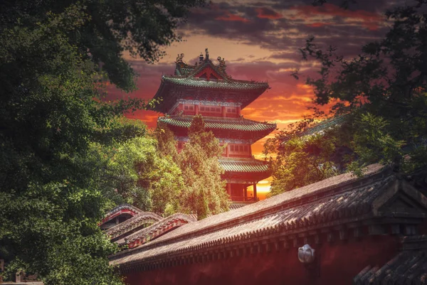 少林寺は仏教の僧院 — ストック写真