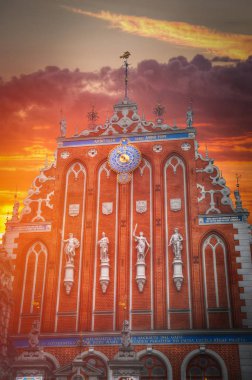 Riga kilise St. Peter 