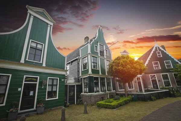 Traditional houses in Holland — Stock Photo, Image