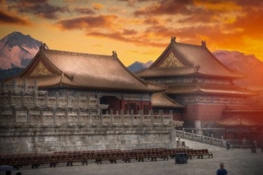 Yasak şehir dünyanın en büyük Sarayı karmaşık olduğunu.