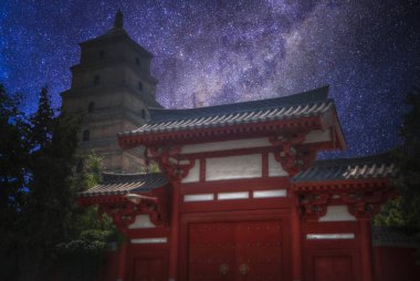 Xi 'an' da büyük yaban kazları geçidi