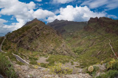 Anaga dağın Tenerife, İspanya, Avrupa'nın