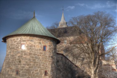 Akershus - Oslo bir kalede Kalesi