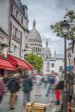 Montmartre Paris. İsa 'nın Kutsal Kalbi Bazilikası