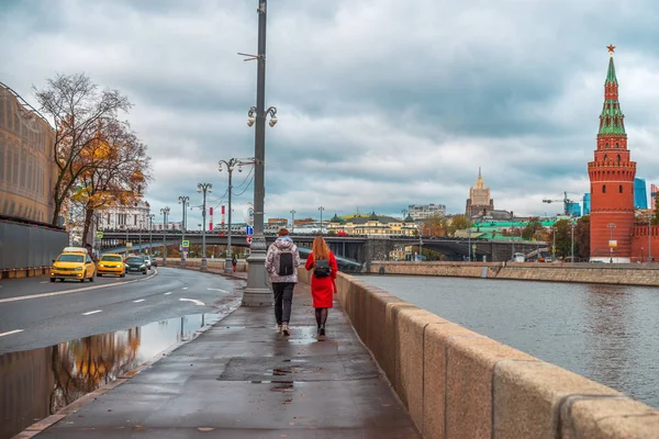 Moscow in cloudy weather — Stock Photo, Image