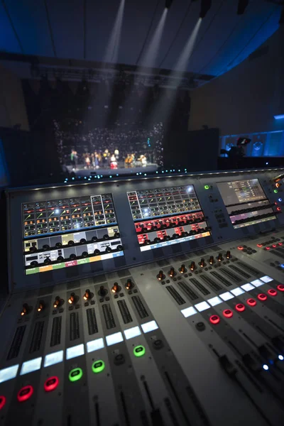 Sound equipment at the concert — Stock Photo, Image
