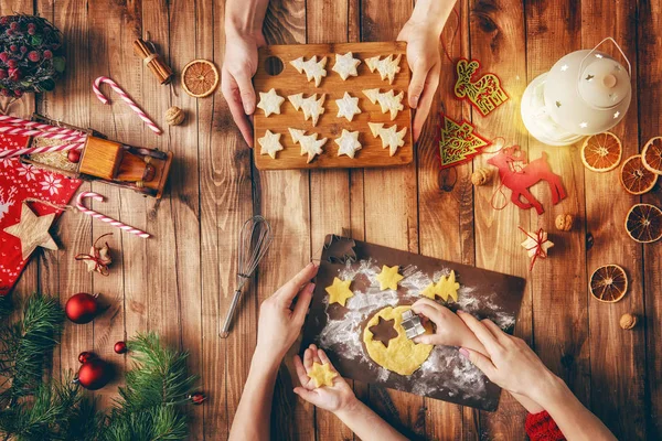 Christmas family traditions — Stock Photo, Image