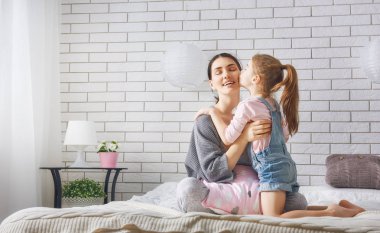 mutlu sevgi dolu aile