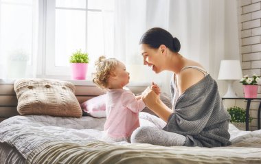 mutlu sevgi dolu aile