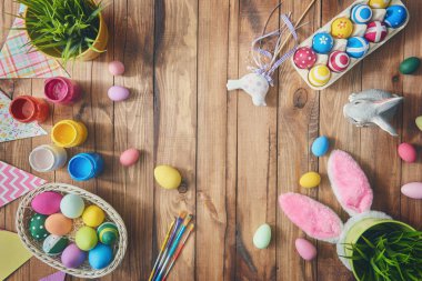 Tablo Easter için dekorasyon