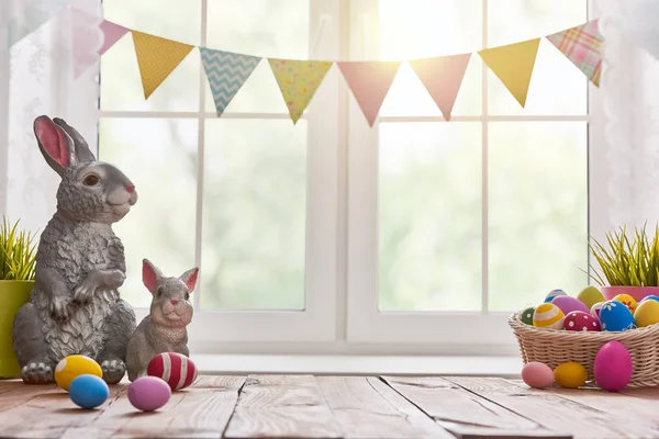 Tischdekoration für Ostern — Stockfoto