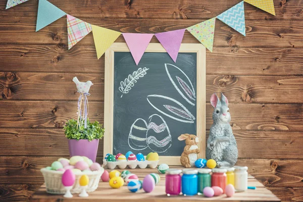 Decorazione tavola per Pasqua — Foto Stock