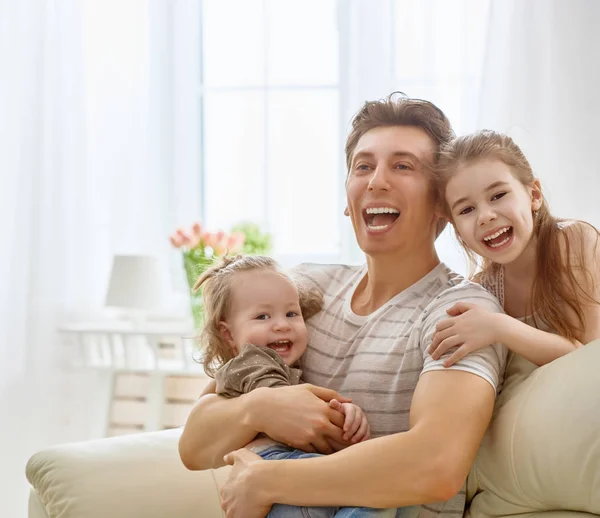 Familjesemester och samhörighet. — Stockfoto