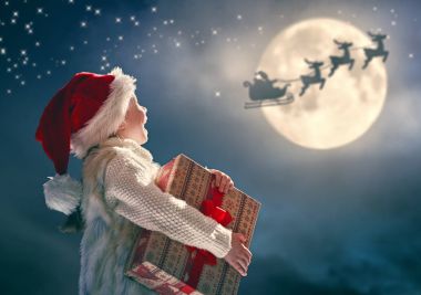 Şu anda Noel kızla