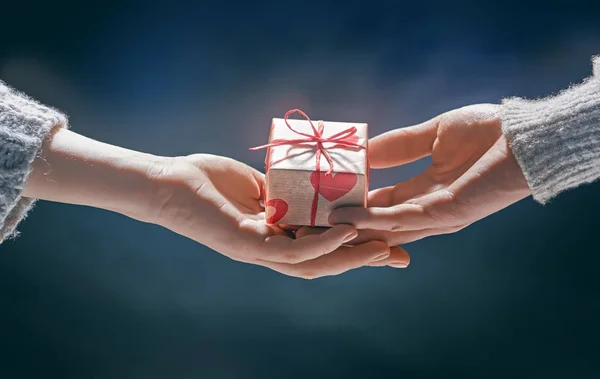 Couple on Valentines day — Stock Photo, Image