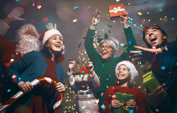 Christmas family party