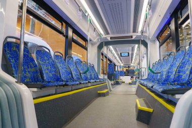 Şehir ulaşım yeni modern kabin 