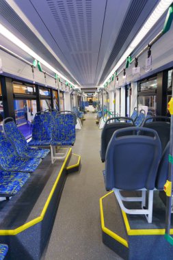 Şehir ulaşım yeni modern kabin 