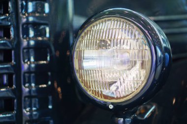 Oldtimer, klasik tarzda ışık eski model araba