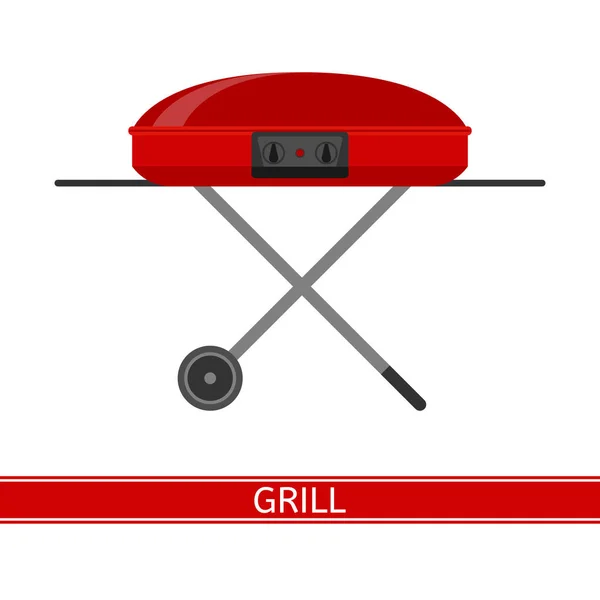 Barbeque Grill Icon — Stock Vector