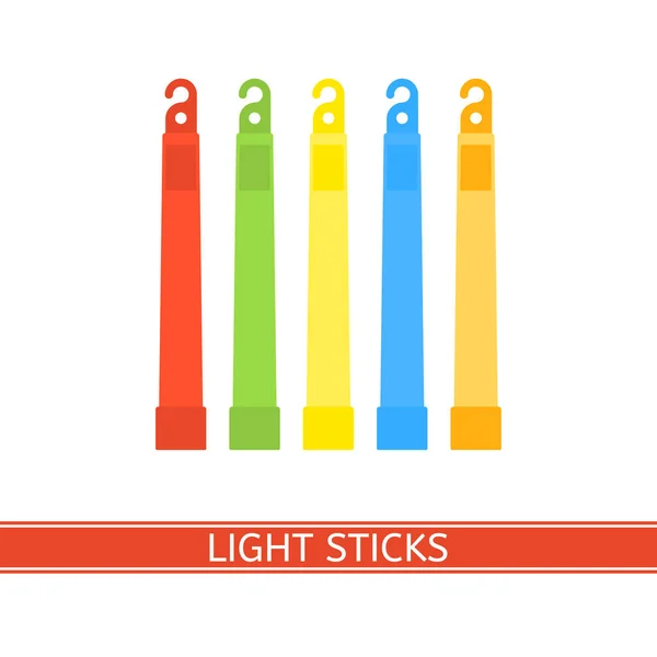 Nouzové světlo Stick — Stockový vektor