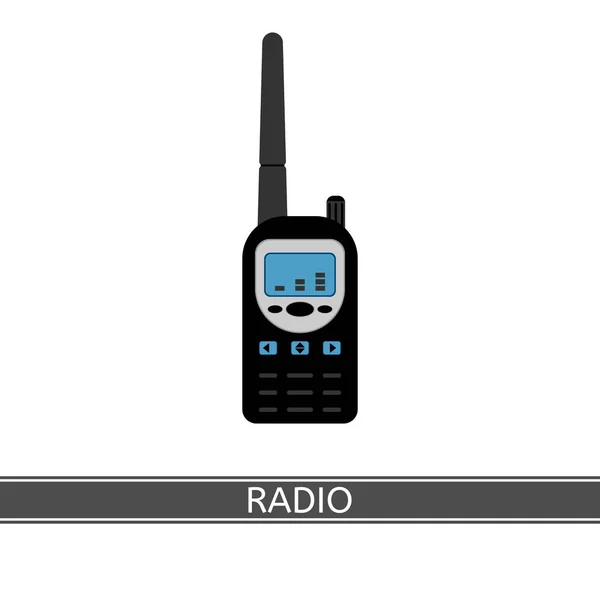 Ενδοεπικοινωνίας/VHF εικονίδιο — Διανυσματικό Αρχείο
