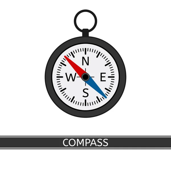Icône vectorielle compas — Image vectorielle