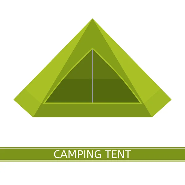 Значок палатки — стоковый вектор
