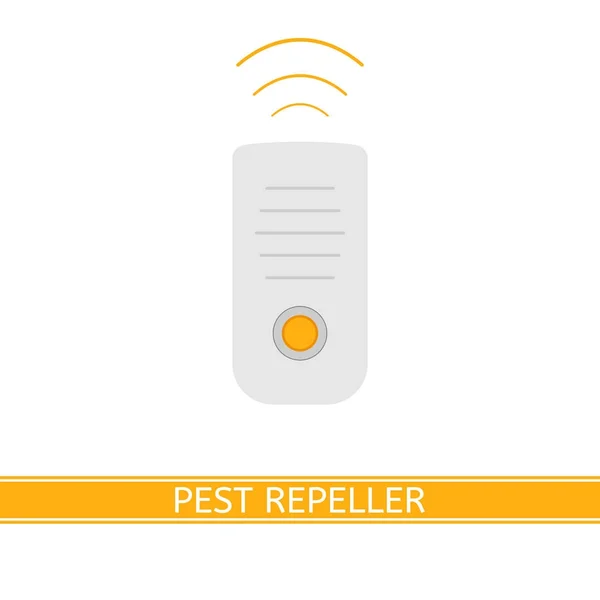 Ultrasonic Mosquito Repeller — Stock Vector