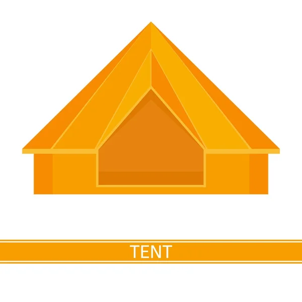 Icono de tienda de camping — Vector de stock