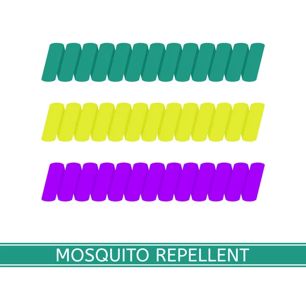 Mosquito Repellent Bracelet — Stock Vector