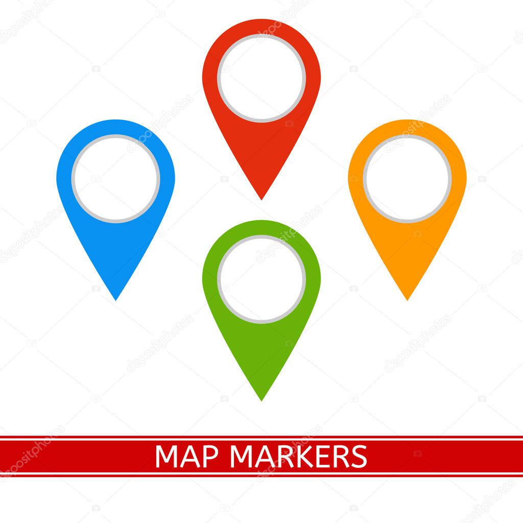 Map Markers Icon
