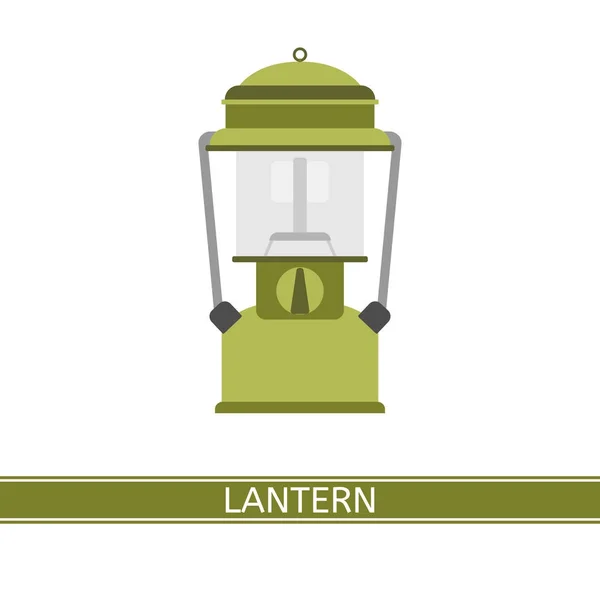 Icono del vector de la linterna — Vector de stock