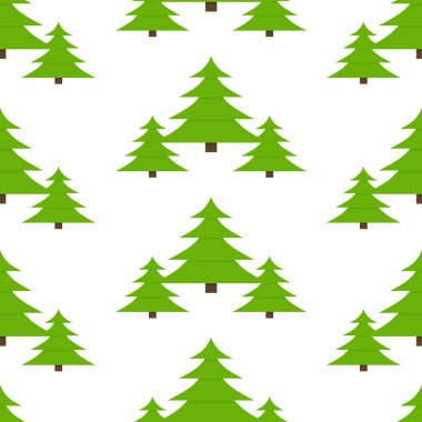 Köknar ağacı Seamless Modeli