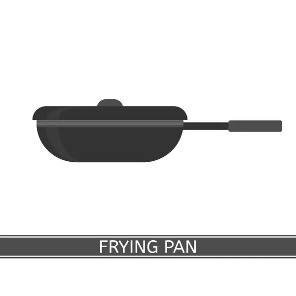 Frying Pan Icon — Stock Vector