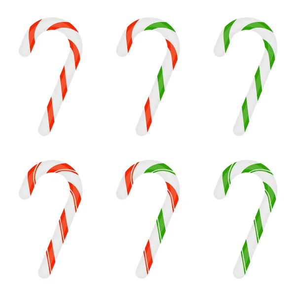 Christmas Candy Cane isolerade Vektorgrafik